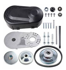 lot 9288 image: 212CC Torque Converter 6.5 HP 34 Go Kart Mini Bike Comet Clutch 10T 4041 and 12T 35 Chain Predator Driver Pulley Replacement Set - 30 Series