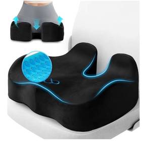 lot 9303 image: CushyOasis Seat Cushion, Gel Chair Cushions, Office Chair Cushions,