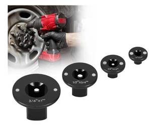 lot 9334 image: 4Pcs Low Profile Impact Socket Adapter Set,