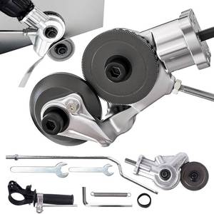 lot 9336 image: New Titanium Drill Nibbler Sheet Metal Cutting Tool, Sheet Metal Cutter, Electric Drill Plate Cutter Attachment, For DIY Projects, Home Repairs, Workshops & Light Metalwork (1pcs)