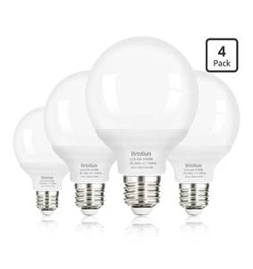 lot 9357 image: Brtstiun G25 LED Light Bulbs, Round Vanity Light Bulbs for Bathroom