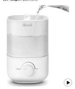 lot 9378 image: LEVOIT Top Fill Humidifiers for Bedroom, 2.5L Tank