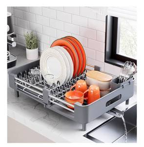 lot 9381 image: Urackify Stainless Steel Dish Drying Rack