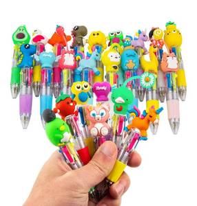 lot 9393 image: Multicolor Pen in One - 4-in-1 Cute Pens for Kids