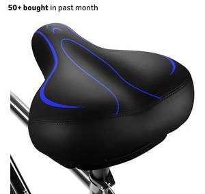 lot 9415 image: Xmifer Oversized Bike Seat, Comfortable Bike Seat