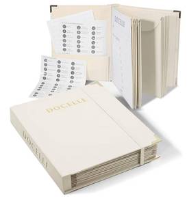 lot 9442 image: Life Organizer Important Document Organizer Expanding File Folder with Labels