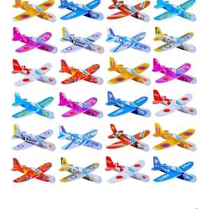 lot 9458 image: Manmel 50 Pcs Foam Gliders Planes Toys for Kids,