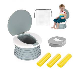 lot 9491 image: SunnySmile portable, foldable potty seat for toddler