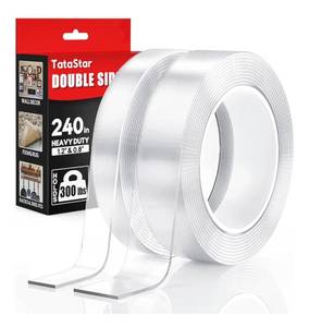 lot 9512 image: Double Sided Tape Heavy Duty (2 Rolls, 20 Feet)