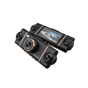 lot 6987 image: 4 Channel 360° Dash Cam Front Rear Inside &amp Left Right,Includes 64GB SD Card