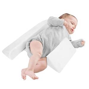 lot 7009 image: Hoovcmg Baby Side Sleeper Wedge Adjustable Soft and Breathable Pillow - Retail $36