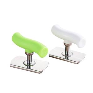 lot 7020 image: 2Pcs Jar Can Opener for Seniors with Arthritis, Bottle Opener for Weak Hands, Kitchen Gadget With Lid Opener Tool, Adjustable Grip Stainless Steel for Opening, Fits 1-4 Inch (GreenWhite) - Retail $7