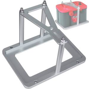 lot 7098 image: Battery Tray for Optima, Battery Hold Down Kit Battery Relocation Kit Trunk for Optima Race Racing Mount Red Yellow Blue Top 34 34R 3478 D34 D3478 34M D34M - Retail $40