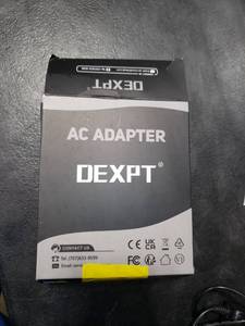 lot 7132 image: DEXPT AC Adapter Power Supply with Cable