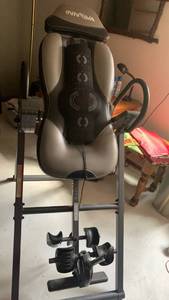 lot 1026 image: Innova Massage inversion  with Lumbar Support located in basement