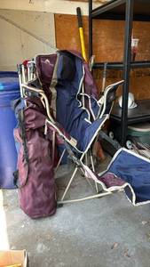 lot 2001 image: Ozark Trail Folding Camping Chairs