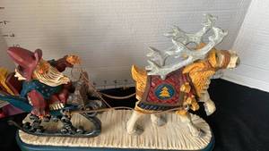 lot 2103 image: David Frykman Dashing thru the  Snow Christmas decor