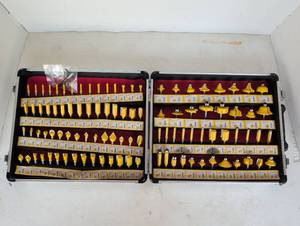 100 PCs router Bit Set with Carrying Case
