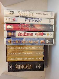 lot 2233 image: Classic VHS Movie Collection - Religious and Musical Films