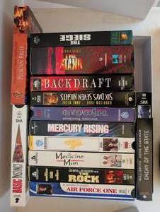 lot 2234 image: 1990s Action & Drama VHS Movie Collection