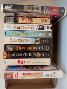 lot 2237 image: Western VHS plus Jumanji