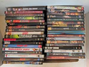 lot 2241 image: Action Movie DVD Collection - 40 Films