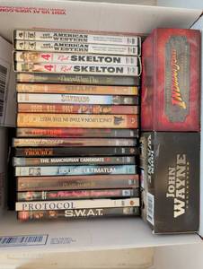 lot 2243 image: Western and mixed Genre DVD Movie Collection