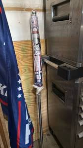 lot 2410 image: American Flag Set with Aluminum Pole and Bracket