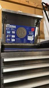 lot 2411 image: Kobalt 5 drawer Tool Chest and 6 drawer Tool chest