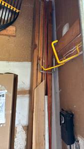 lot 2431 image: Wood, PVC, and a bat