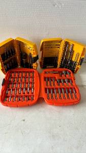 lot 3009 image: DeWalt and Black & Decker Drill Bit Set Collections