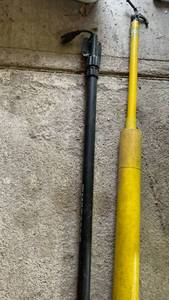 lot 3113 image: telescopic fiberglass Hot Stick used in high-voltage electrical line maintenance and electric pole extender