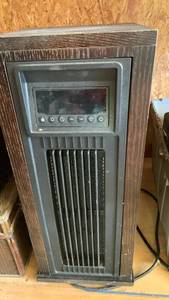 lot 3240 image: Electric Heater with Digital Display 24x10x10