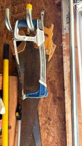 lot 3334 image: Six hand saws