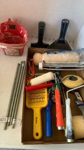 lot 3400 image: Painting supplies
