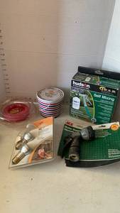 lot 3406 image: Trimmer line, cutters candle, nozzle and more