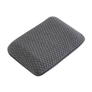 lot 18983 image: MEFOPILO Travel Memory Foam Pillow for Sleeping, Comfortable Camping Pillow, 15.75x11.81x3.94 inches, Easy to Carry Portable Bag, Soft, Breathable, Washable Pillowcase (Gray) - Retail $28