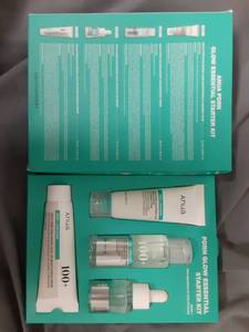 lot 19027 image: Anua Pore Glow Essential Starter Kit - Retail $25