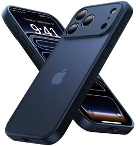 lot 19046 image: Eastinbox for iPhone 17 Pro Case 16FT Military Grade Shockproof, Anti-Slip Anti-Scratch, Slim Translucent Frosted Matte Phone Cover, Case for iPhone 17Pro 6.3, Blue - Retail $16