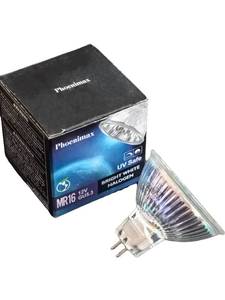 lot 19077 image: Phoenimax 6PCs MR16 12V 50W EXN High Output 800LM Halogen Bulb GU5.3 Pin Base, 2-Inch 38° Beam Angle, UV Stop Tempered Glass Cover, Dimmable Spot Light, Warm White 3000K - Retail $15