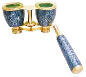 lot 19087 image: 4 Opera Glasses Binoculars with 4X Magnification - Opera Glasses for Women with Adjustable Handle - Binoculars for Adults & Kids Bird Watching, Hunting - Vintage Theater Binocular - Retail $26