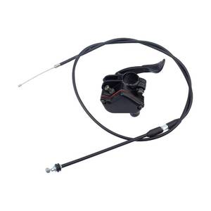 lot 19091 image: HZEL 78 22mm Thumb Throttle Cable Accelerator Handle Assembly, Motorcycle Throttle Assist Replacement Kits Accessories, Compatible with 50cc 70cc 90cc 110cc 125cc 250cc ATV - Retail $8