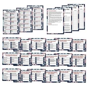 lot 19156 image: Winter Feud Games for Adults, Christmas Indoor Games Cards for Holiday Parties Family and Friend Gathering, Xmas Trivia Game, Quickly Mastered to Build Relationships, 1 Pack(B02) - Retail $7