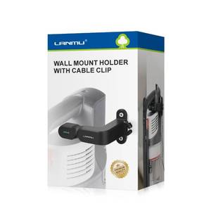 lot 19176 image: LANMU Wall Mount Holder Compatible with Shark IX141 IX141AMZ IZ462H IZ682H IZ377H IZ376H IZ387H Pet Cordless Stick Vacuum and Handheld Vac CH951 CH950, wiht Cable Organizer Clip - Retail $12