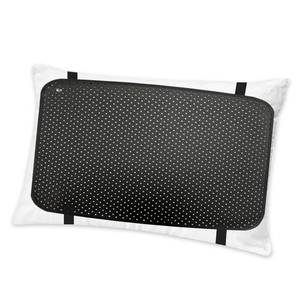 lot 19187 image: NIULAFR Grounding Pillowcase, Premium Leather 19.6x29.5 Inch Earth Connected Grounding Pillow Cover for Better Sleep & Stress Relief - Retail $15