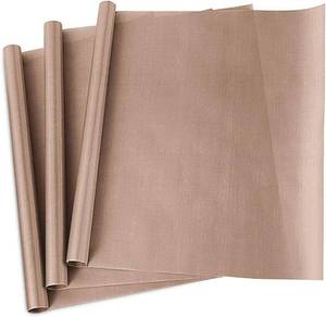 lot 19323 image: 3 Pack PTFE Teflon Sheet for Heat Press Transfer Sheet Non Stick 16 x 20 Heat Transfer Paper Reusable Heat Resistant Craft Mat - Retail $8