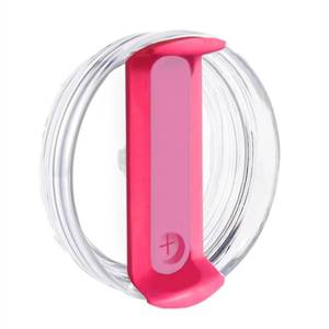 lot 19341 image: 1 Pcs Replacement 40 oz Tumbler Lid Compatible with Stanley Cup, Dustproof Spill Proof Splash Resistant Tumbler Covers Fit for Stanley Tumbler and More Coffee Mugs (Hot Pink) - Retail $6