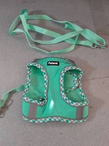 lot 19376 image: Medium Dog Harness With Leash  - Retail $0