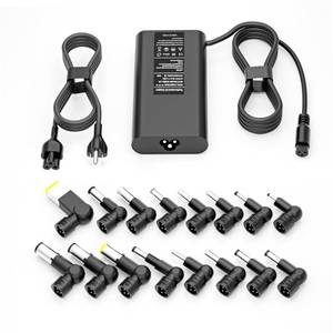 lot 19392 image: SZGUDULO 90W Slim Universal Laptop Charger Fast Adapter Compatible with Dell HP Acer Asus Lenovo IBM Sony Fujitsu Gateway Notebook Ultrabook Chromebook Power Supply Cord with 16 Tips - Retail $23