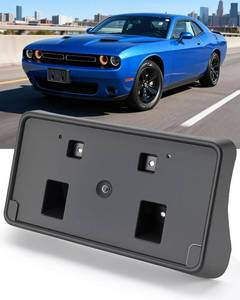 lot 19408 image: XCLPF Front License Plate Bracket Compatible with Dodge Challenger 2015-2023 Licence Plate Frame Front Bumper License Plate Holder Replace OE 68175091AA - Retail $18